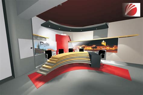 Local Tv Studio Design On Behance