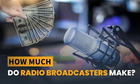 How Much Do Radio Broadcasters Make Average Salary