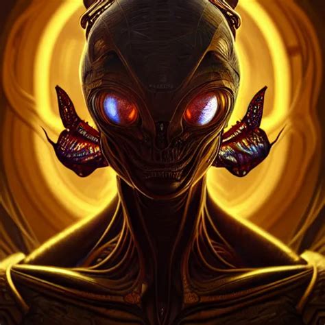 Hyper Advanced Alien Evolved From A Locust Sci Fi Stable Diffusion