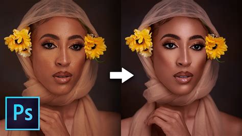 Retoucher Un Portrait Photo BeautÉ Dans Photoshop Workflow Accéléré