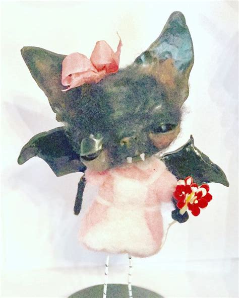 Beth The Bat Ooak Art Doll By Papermoongallery On Etsy Art Ooak Art