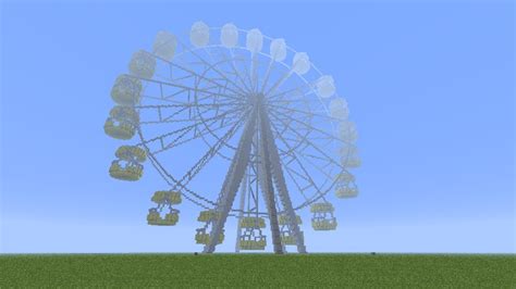 Crafting is how most things are made in minecraft. THE FERRIS WHEEL :) Minecraft Project