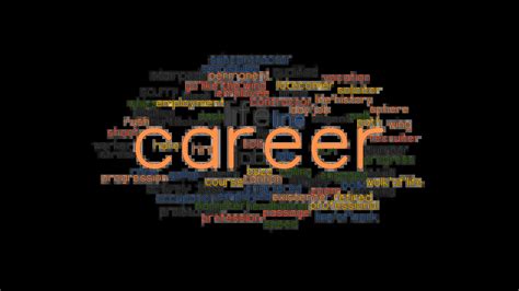 Career Synonyms And Related Words What Is Another Word For Career