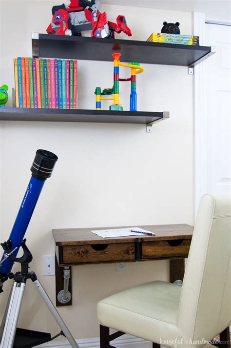 These 18 Diy Wall Mounted Desks Are The Perfect Space Saving Solution