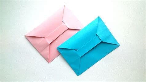 Origami Paper Envelope A4 Sheet Origami Instructions Youtube