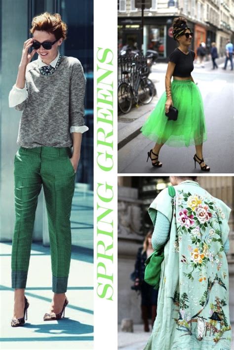 A Bit Of Sass Style Inspiration Spring Greens