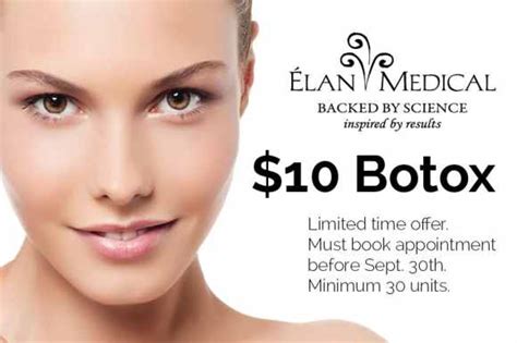 10 Botox Special Elan Medical Spa