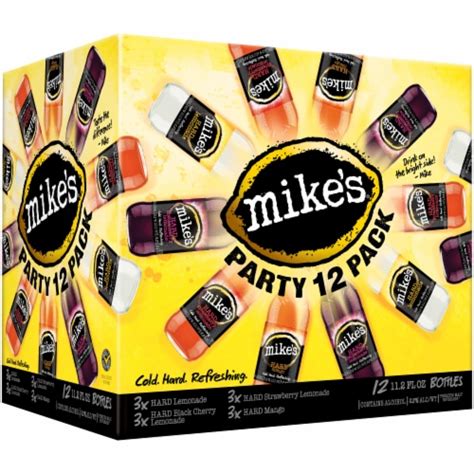 Mikes Hard Variety Pack 12 Bottles 112 Fl Oz Kroger