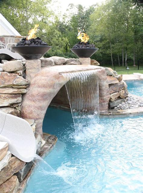 25 Pool Waterfall Ideas And Designs Photos Home Awakening