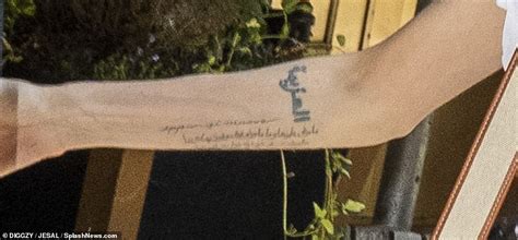 Angelina Jolie Shows Off Cryptic New Tattoo And Yet It Moves Tattoo News