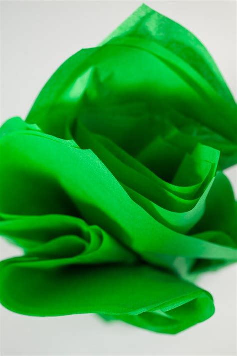 Kelly Green Tissue Paper Bulk 24 Sheets Bright Green Tissue Paper