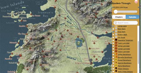 Map Of Westeros Isle Of Faces Maps Of The World