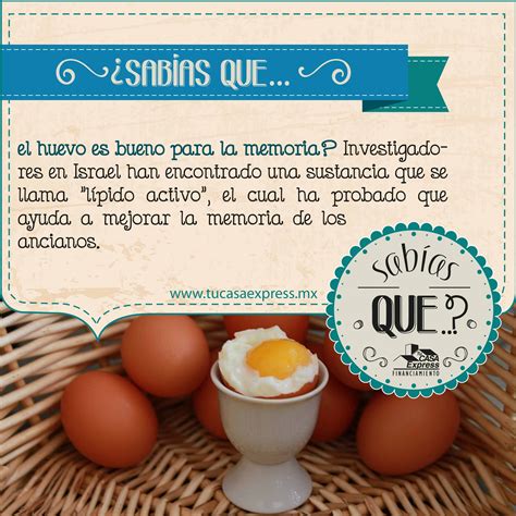¿Sabías que… el huevo puede mejorar tu memoria? Tu Casa Express #Salud