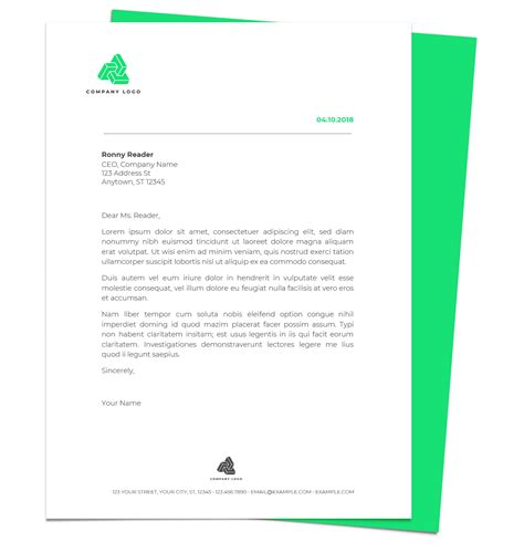 A letterhead is a heading at the top of a sheet of paper: Free Letterhead Templates for Google Docs and Word