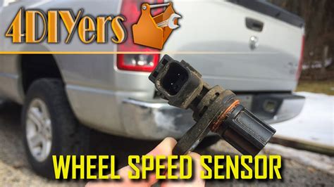How To Dodge Ram Rear Wheel Speed Sensor Testing And Replacement Youtube