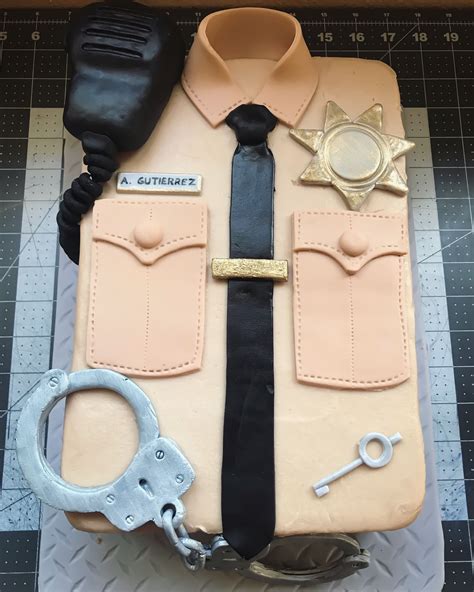 Correctional Officer Graduation Cake Officer Party Correctional