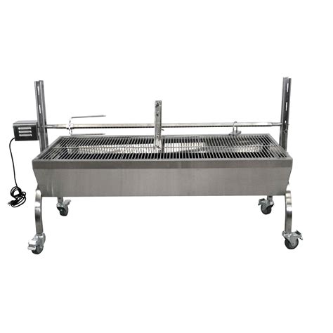 Rotisserie Grill Roaster Stainless Steel 13w 88lbs Capacity Bbq