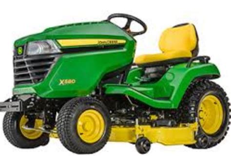 John Deere X500 Series Lawn Mower Price Specs Review 2022