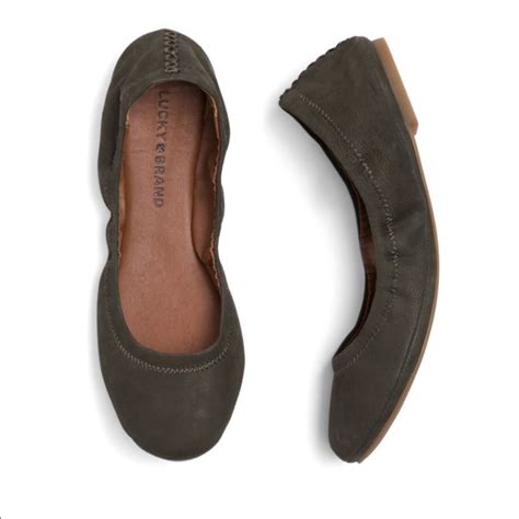 Lucky Brand Emmie Round Toe Ballet Flat Lucky Brand Shoes Ballet