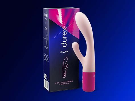Durex Dual Head Rabbit Vibrator Usb Rechargeable Waterproof Sex Toy 8 Vibrating Patterns