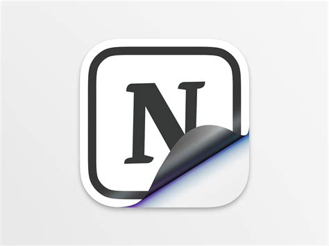 Notion Icon By Adam Whitcroft On Dribbble