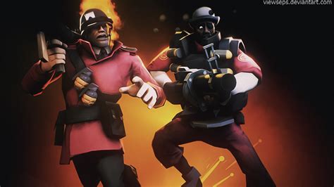 Tf2 Demo And Soldier By Viewseps On Deviantart