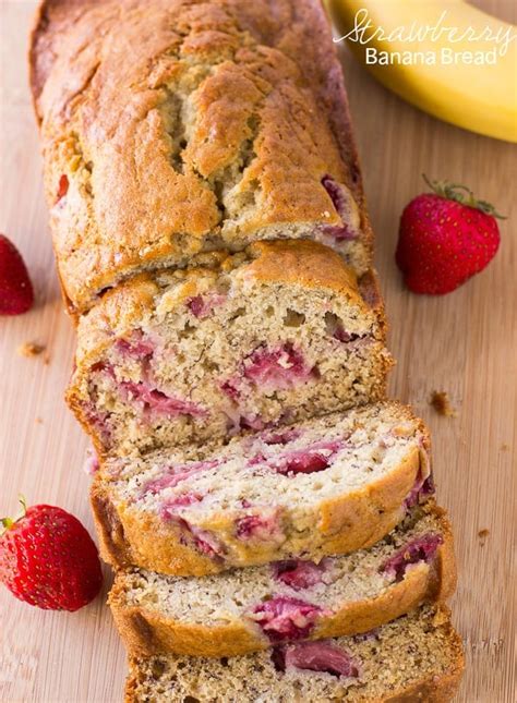 Strawberry Banana Bread The Recipe Critic