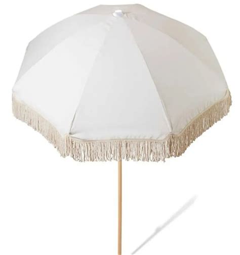 2020 China Fantastic Luxury Tassel Beach Umbrella With Fringes180