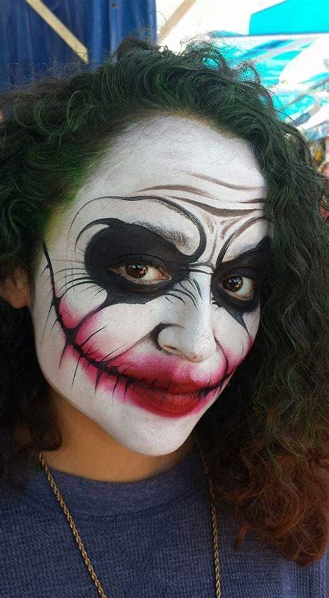 Mark Teid Joker Face Painting Design Face Painting Halloween Face Painting Designs Joker