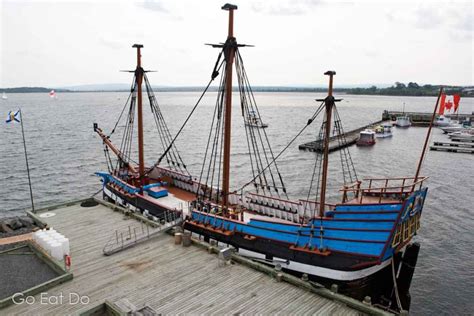 The Hector At The Hector Heritage Quay At Pictou On Nova Scotias