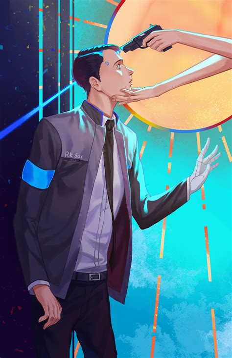 Connor Detroit Become Human Image By Pixiv Id 13931109 2334914