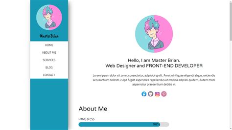 Github Masterbrian99responsive Personal Website Template Responsive