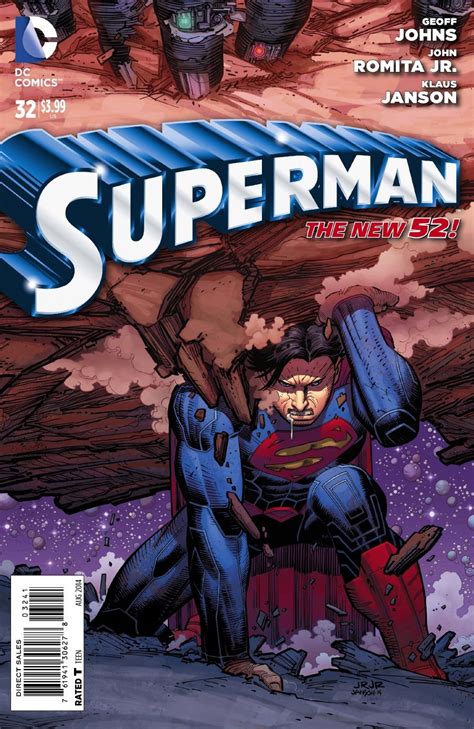 Preview Superman 32 The Beginning Of The Geoff Johns And John