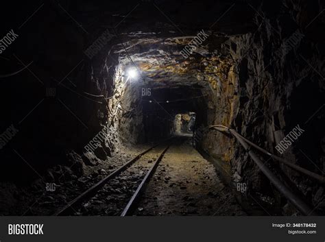 Underground Gold Ore Image And Photo Free Trial Bigstock