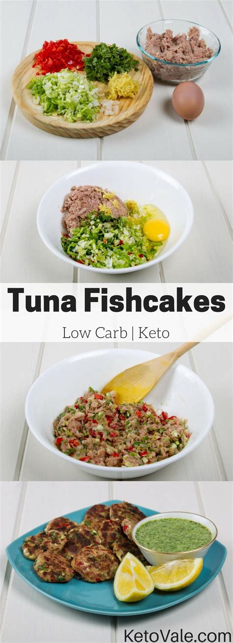 Makes a great side dish. Spicy Tuna Fishcakes Low Carb Recipe | KetoVale