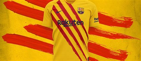 Nike 2019 20 Fc Barcelona Senyera Fourth Kit The Kitman