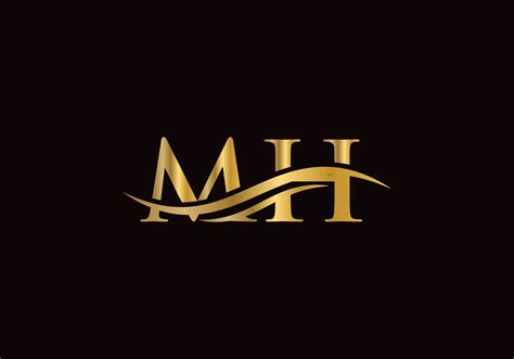 Modern MH Logo Design For Business And Company Identity Creative MH