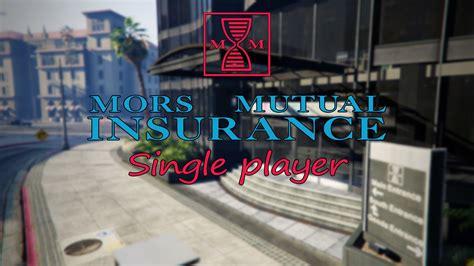 This mod adds a possibility to insure your car in case of theft/explosion/loss of/disappearance, you can restore it and have it shipped! Mors Mutual Insurance - Single Player (MMI-SP) - GTA5-Mods.com