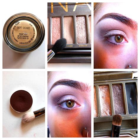Cosmetic Queen Blog How To Brown Smokey Eye With Glitter Using Naked Palettes