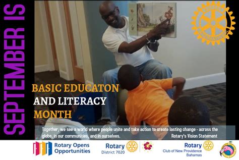 Join Us This Month Basic Education And Literacy Activities Rotary