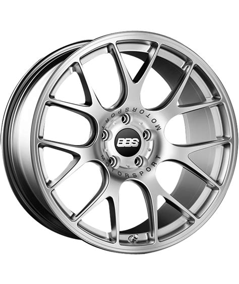 Bbs Ch R 20x85 5x112 Brilliant Silver With Stainless Steel Rim