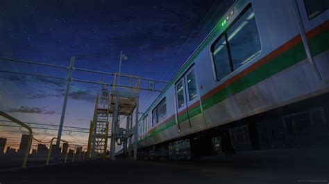 Anime Train Hd Wallpaper By Ryo Tagami