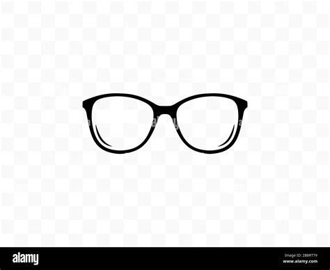 Eyeglasses Glasses Icon Vector Illustration Flat Design Stock Vector Image Art Alamy