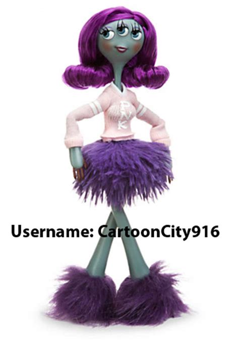 Disney Store Pixar Monsters University 11 Heather Olson Doll Pnk Sorority Ebay