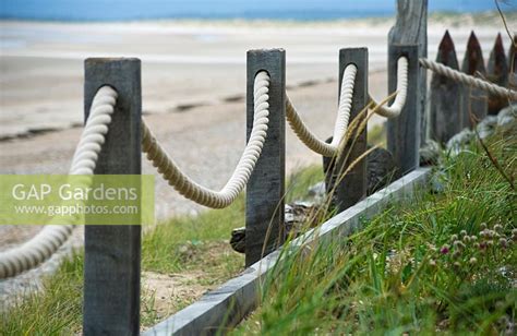 Rope Fencing In Seas Stock Photo By Marcus Harpur Image 1346237