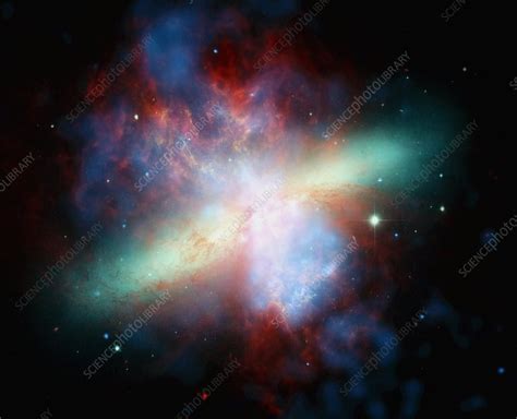 Cigar Galaxy M82 Composite Image Stock Image R8560064 Science
