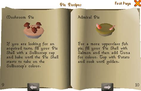 Filepie Recipe Book Interface 5png Osrs Wiki