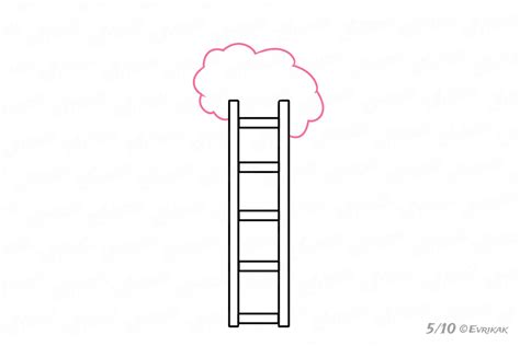 How To Draw A Ladder Of Life In Stages Together With A Child