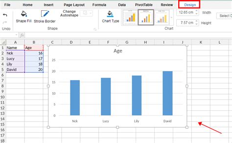 How To Insert A Chart In Excel