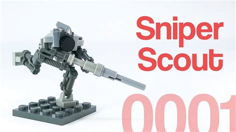 Sniper Scout Lego Moc Micro Mech Build 0001 Youtube